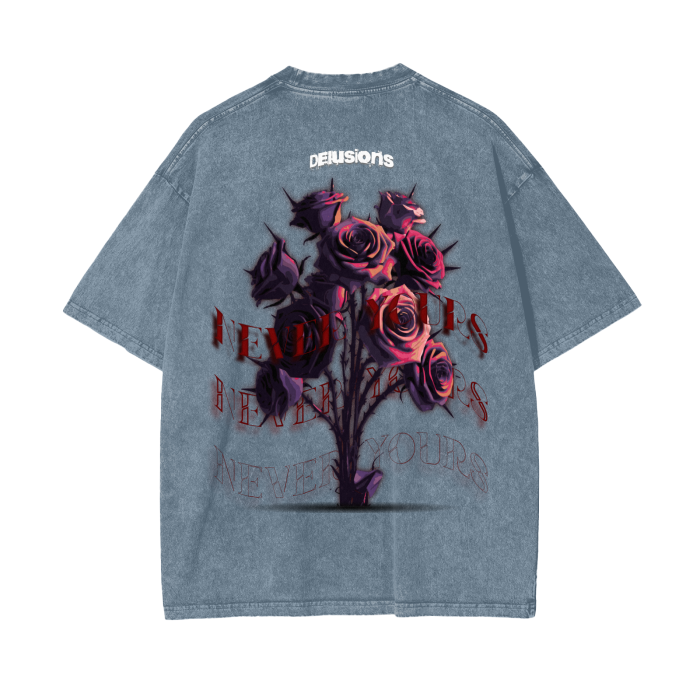 Acid Wash Oversize T-Shirt - 250 GSM