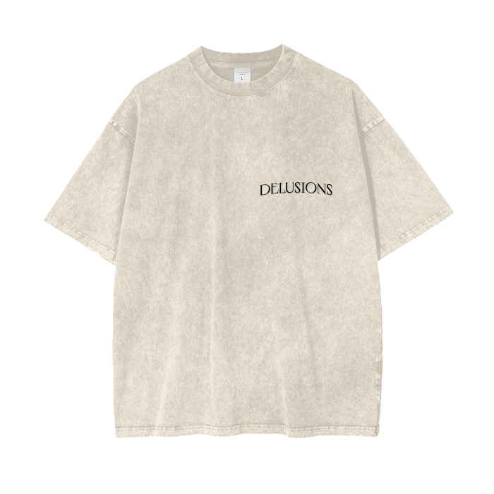 Acid Wash Oversize T-Shirt - 250 GSM